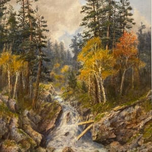 2299 - Untitled ( Forest Creek) by Thomas Mower Martin O.S.A., R.C.A (1838-1934) 