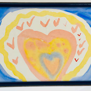 3524 Watercolour Heart by FamJam Studios  Image: 3524 Watercolour Heart