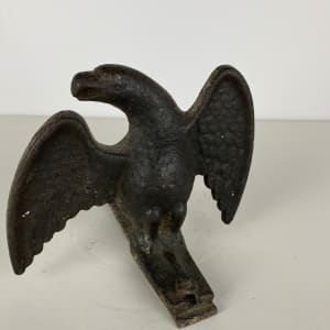 5052  - Bronze Falcon Sculpture 