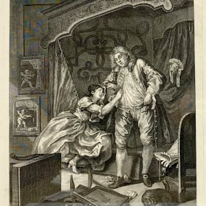 3212 - Triste by William Hogarth (1697 – 1764) 