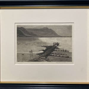 10015 - Dock on the Beach by H.M. Pemberton (1871-1957)