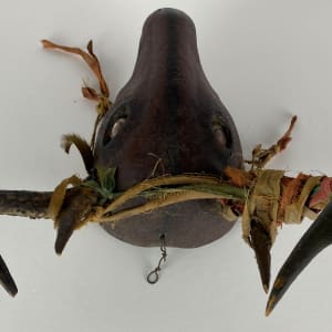5057 - Antique Guatemalan Deer Mask 