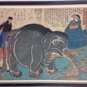 2163 - Diptych of Elephant by Yoshitoyo