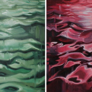 0784 - Harmony in Rouge and Emerald by Amelia Alcock-White