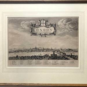 11413 - London the Glory of Great Britaines Ile, 17th Century by Wenceslaus Hollar (1607 - 1677), Image 3.
