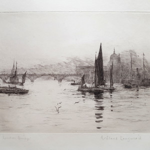 2933 - London Bridge by Rowland Laugmaid (1897-1956)