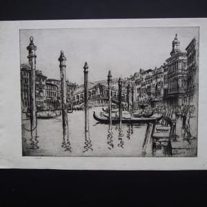 2530 - Venice Bridge by William Monk (1863-1937) 