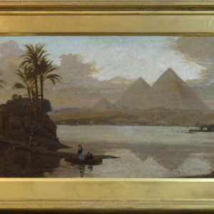 0045 - Pyramids by Philip T. Gilchrist (1865-1956)