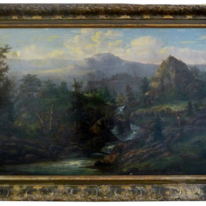 0048 - Autumn Scene by Joseph Antonio Hekking (1820-1903)