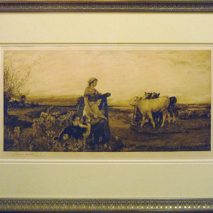 2047 - Untitled Valley Scene by Robert W. Macbeth (1848-1910)
