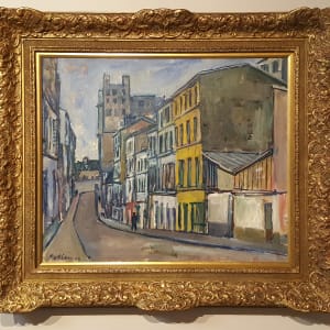 0295 - Rue de trois Freres, Montmarte by Llewellyn Petley-Jones (1908-1986) 