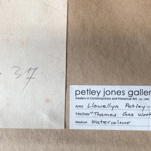 2264 - Thames Gas Works by Llewellyn Petley-Jones (1908-1986) 