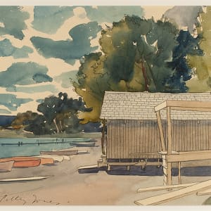 3095 - Wabamun Lake by Llewellyn Petley-Jones (1908-1986) 