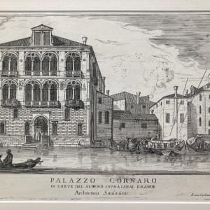 10025 - Palazzo Cornaro, In Corte Del Albero Sopra Canal Grande, Architettura Sansovino 