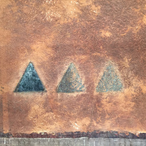 8x12ziggurat TRIO by susan singleton 