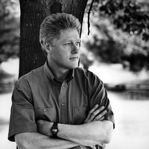 William Jefferson Clinton by Harry Benson