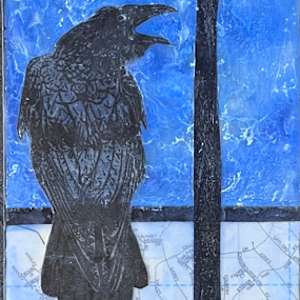 Riverside Raven by Karen Ruth Karlsson, Image 1.