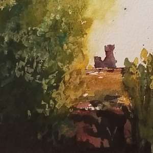 autumn creeps into courthouse gulch by david knox