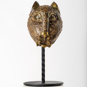 Benin Leopard Mask by Rigsby Frederick