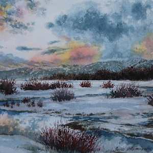 Tamarack Valley Winter by Laurel Lake McGuire