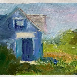 Block Island Cottage by Julia Chandler Lawing
