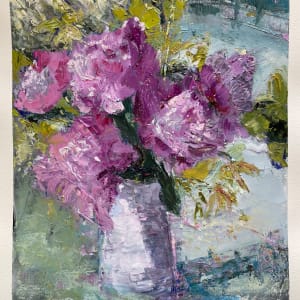 Birthday Peonies by Julia Chandler Lawing, Image 1.