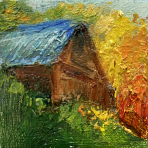Bright barn by Julia Chandler Lawing