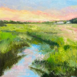 In The Rose-And-Silver Evening Glow by Julia Chandler Lawing