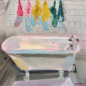 Bikinis In The Bathroom by Julia Chandler Lawing, Image 1.