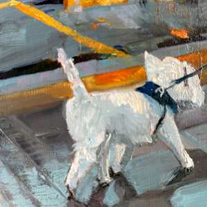 Westie Walking London by Julia Chandler Lawing, Image 1.