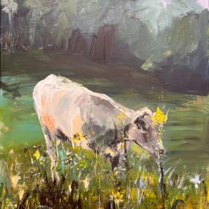 Grazing In The Goldenrod by Julia Chandler Lawing
