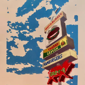 What-A-Burger #2 print by Julia Chandler Lawing