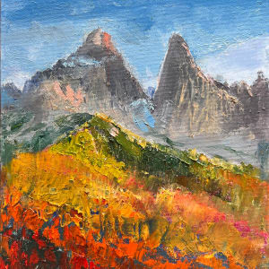 The Dolomites, Italy by Julia Chandler Lawing