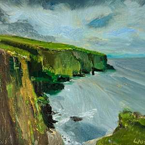 Cliffs of Moher #2, Killilagh, Ireland by Julia Chandler Lawing, Image 1.