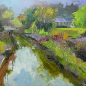 On The Canal by Julia Chandler Lawing
