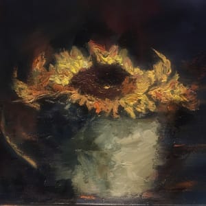 Sunflowers in a Cup by Vered Shamir Pasternak