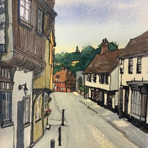 Street in Saffron Walden by Susan Clare