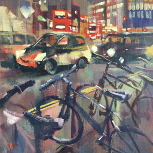 London Transport by Susan Clare