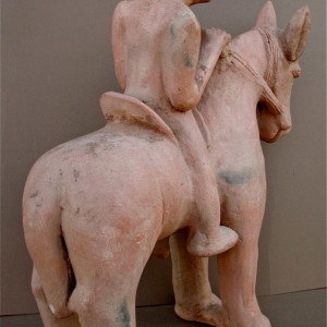 156. Djenne Equestrian Figure, Mali 