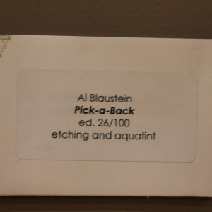 Pick-a-Back by Al Blaustein 