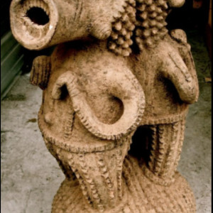Mambila Figurative Vessel by Cameroon