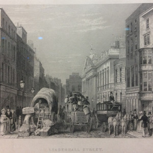 Leadenhall Street by Thomas H Shepherd