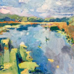 The Water Holds the Sky by Anne Stine, Image 1.