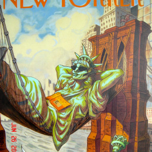 New Yorker - Liberty by Steven Kaufman