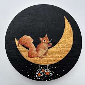 Squirrel Away by Lea K. Tawd