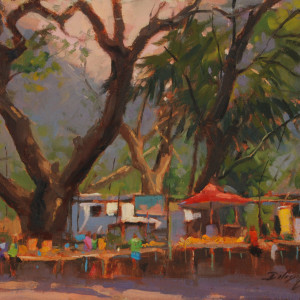 Maui Market Stand by Katie Dobson Cundiff