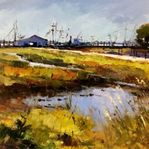 Cherry Point Marsh by Katie Dobson Cundiff