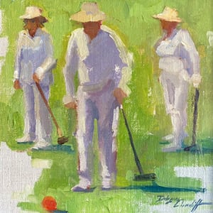 Three on the Green by Katie Dobson Cundiff