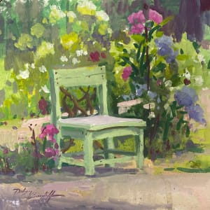 Garden Chair by Katie Dobson Cundiff
