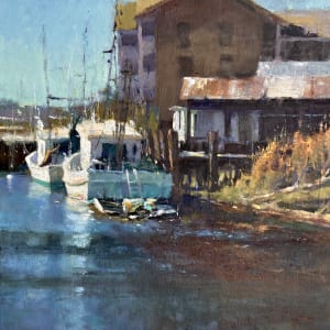 Crabbers Dock by Katie Dobson Cundiff